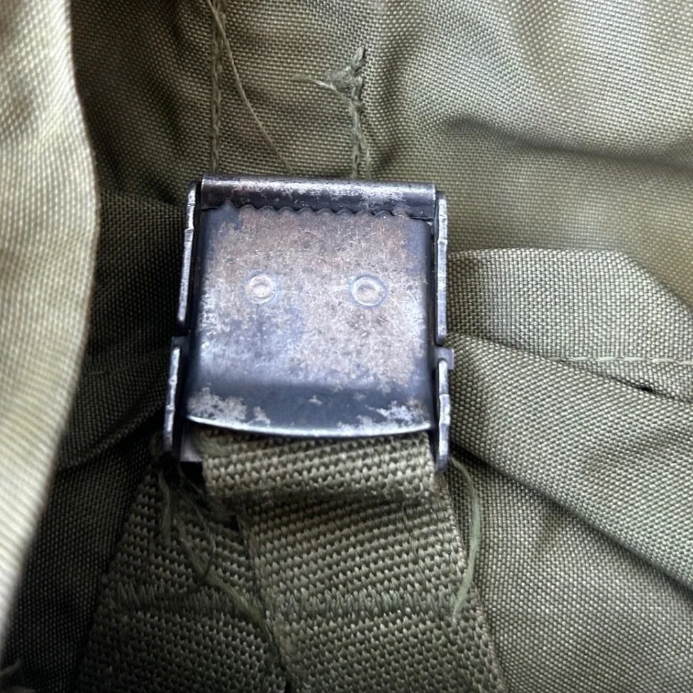 Vintage Military ALICE Field Pack Rucksack Olive Drab Canvas Backpack USA Made